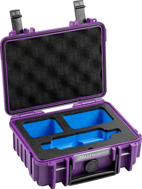 BW Outdoor Cases Type 500 for Insta360 X3, purple