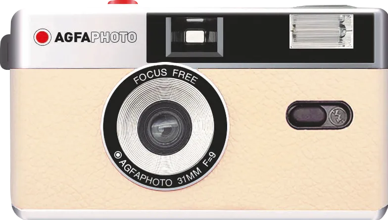Aparat foto compact AgfaPhoto Reusable Camera 35mm BEIGE