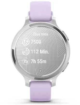 Smartwatch Garmin Lily 2 Silver/Jasmine Purple