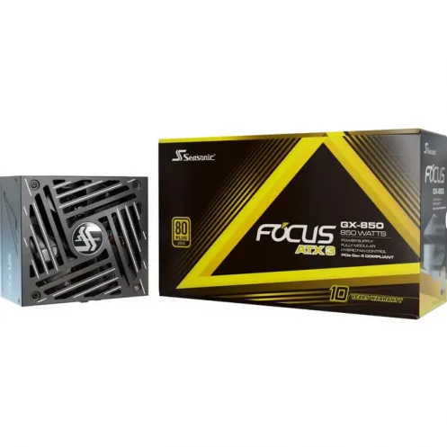 Sursa PC Seasonic FOCUS GX ATX 3 (2024), 80+ Gold 850W
