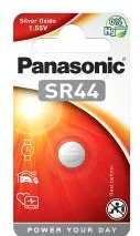 Panasonic "SR44" Button Cell, 1.55V, Silver Oxid