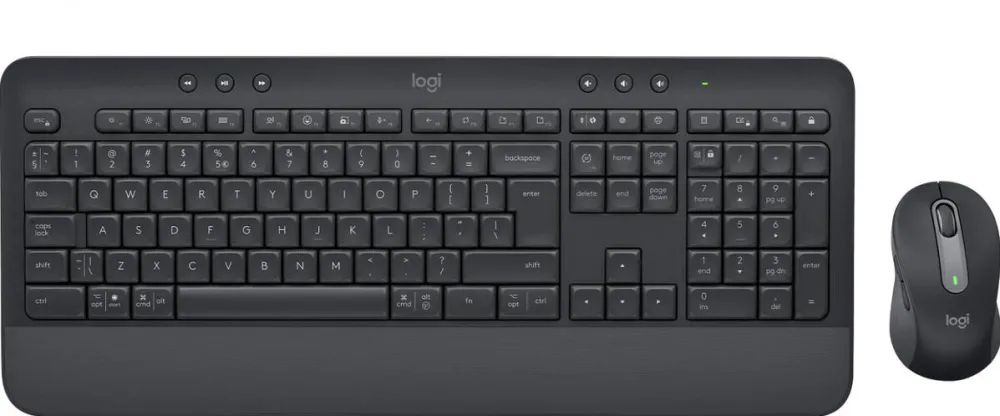 Tastatura LOGITECH Signature MK650 Combo for Business graphite, Logi Bolt, USB/Bluetooth, US