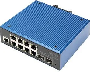 Switch Digitus Switch Digitus Gigabit Ethernet Industrial 8+2