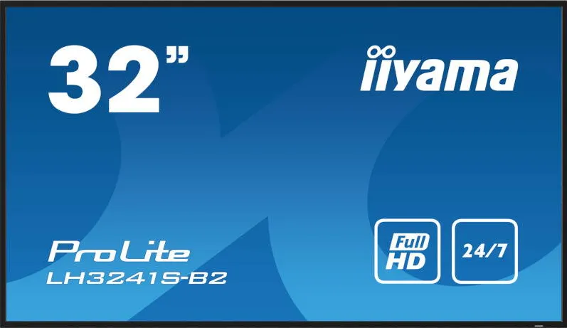 Monitor IIyama ProLite LH3241S-B2 31.5 inch FHD IPS 8 ms 60 Hz