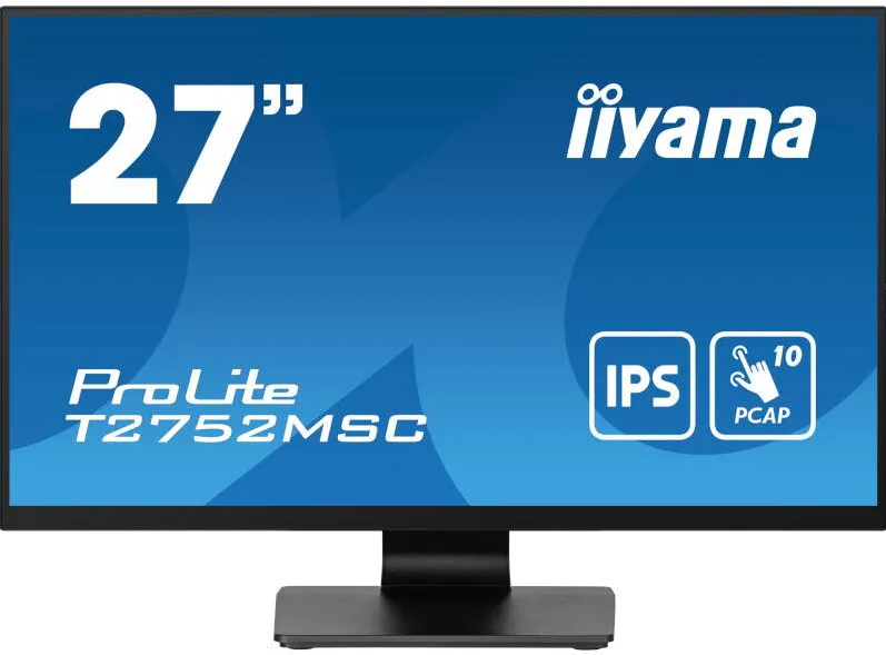 Monitor IIyama ProLite T2752MSC-B1 Touchscreen 27 inch FHD IPS 5 ms 60 Hz