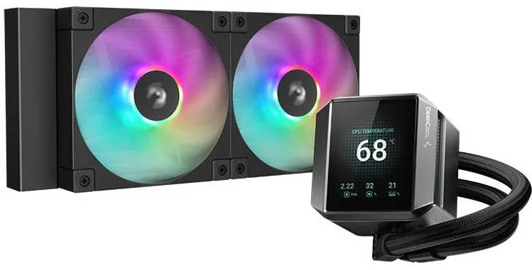 Cooler Deepcool MYSTIQUE 240 ARGB Black