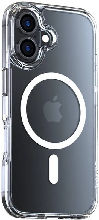 Torras Diamond-Mag Series Case for iPhone 16 Plus (Transparent)