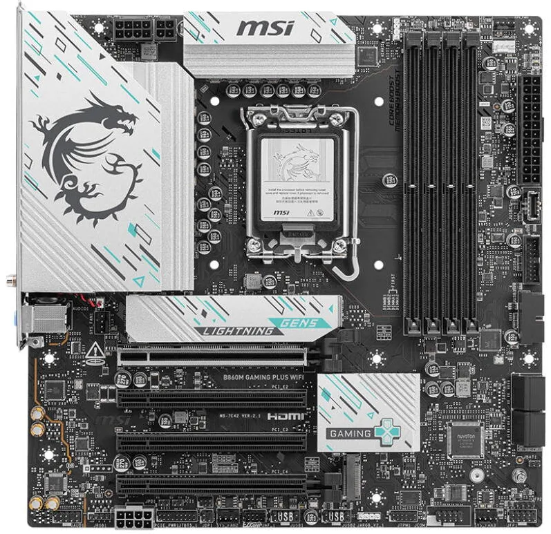 Placa de Baza MSI B860M GAMING PLUS WIFI