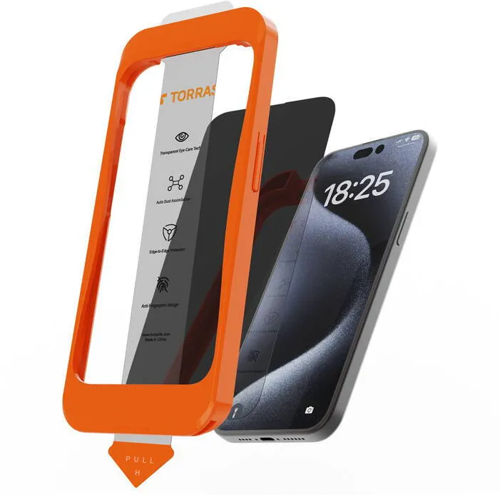 Torras Tempered Glass Install Master for iPhone 16 Plus