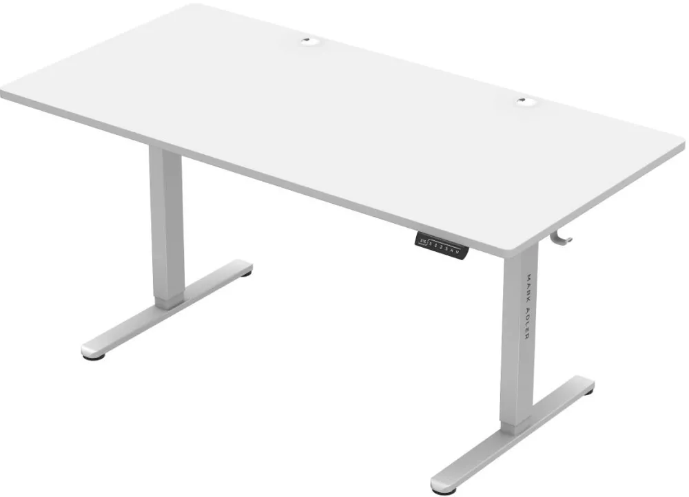 Birou Gaming MARK ADLER Leader 7.6 Alb-electric