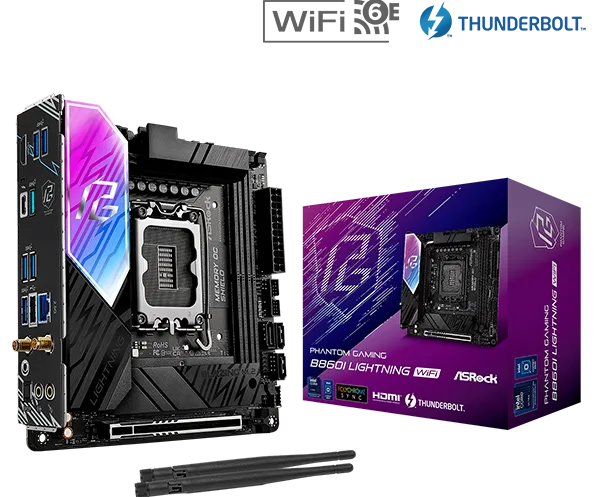 Placa de Baza ASRock B860I Lightning WiFi
