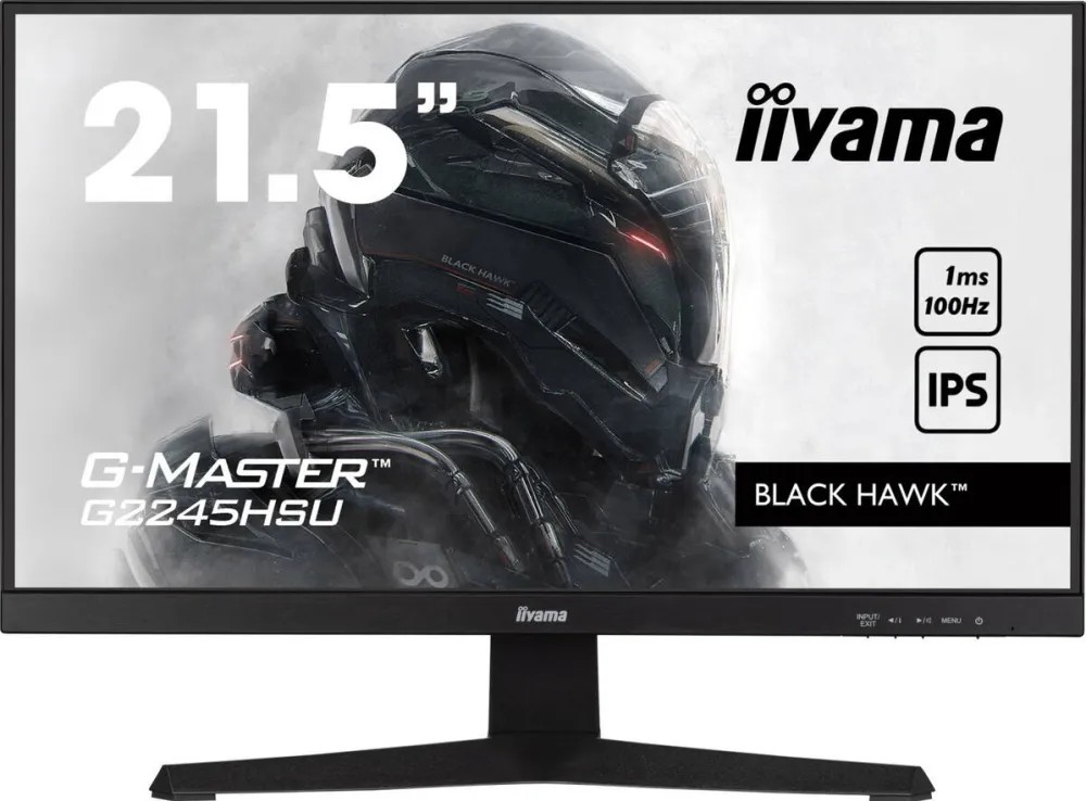 Monitor IIyama 54.5cm (21.5") G2245HSU-B2 16:9 HDMI+DP+2xUSB IPS
