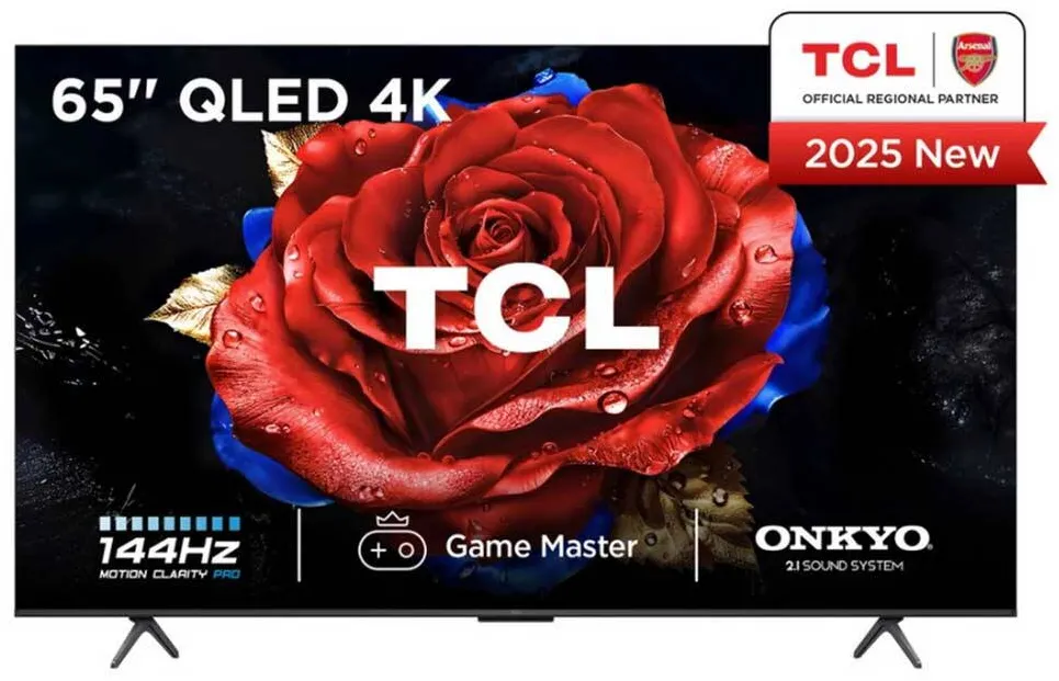 Televizor TCL QLED 65T8C, 164 cm, Smart Google TV, 4K Ultra HD, (Model 2025)
