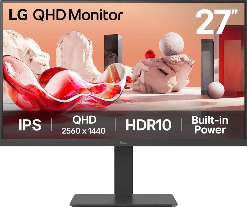 Monitor LG 27 27BA45QB-B Business QHD IPS Black