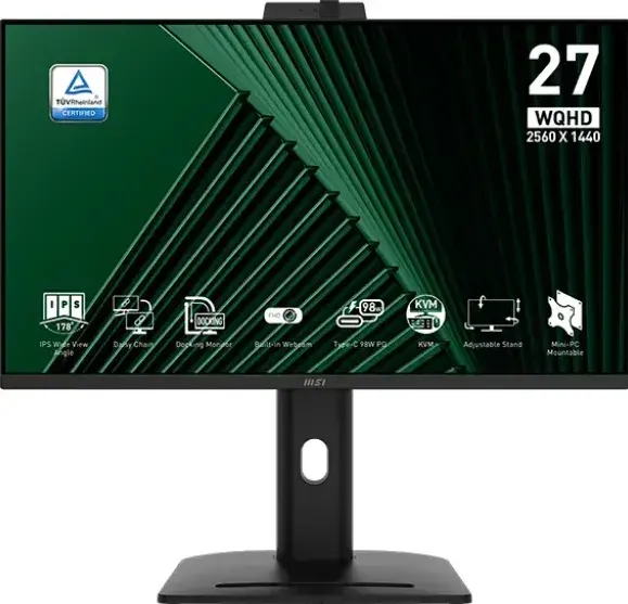 Monitor MSI PRO MP275QPDGDE 69cm (27") IPS WQHD 4ms 100Hz