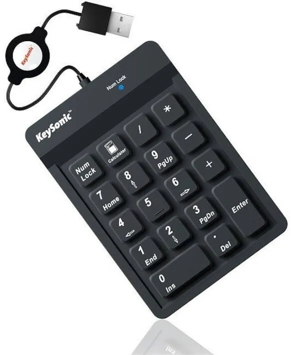 Tastatura KEYSONIC ACK-118BK2 dust-and waterproof
