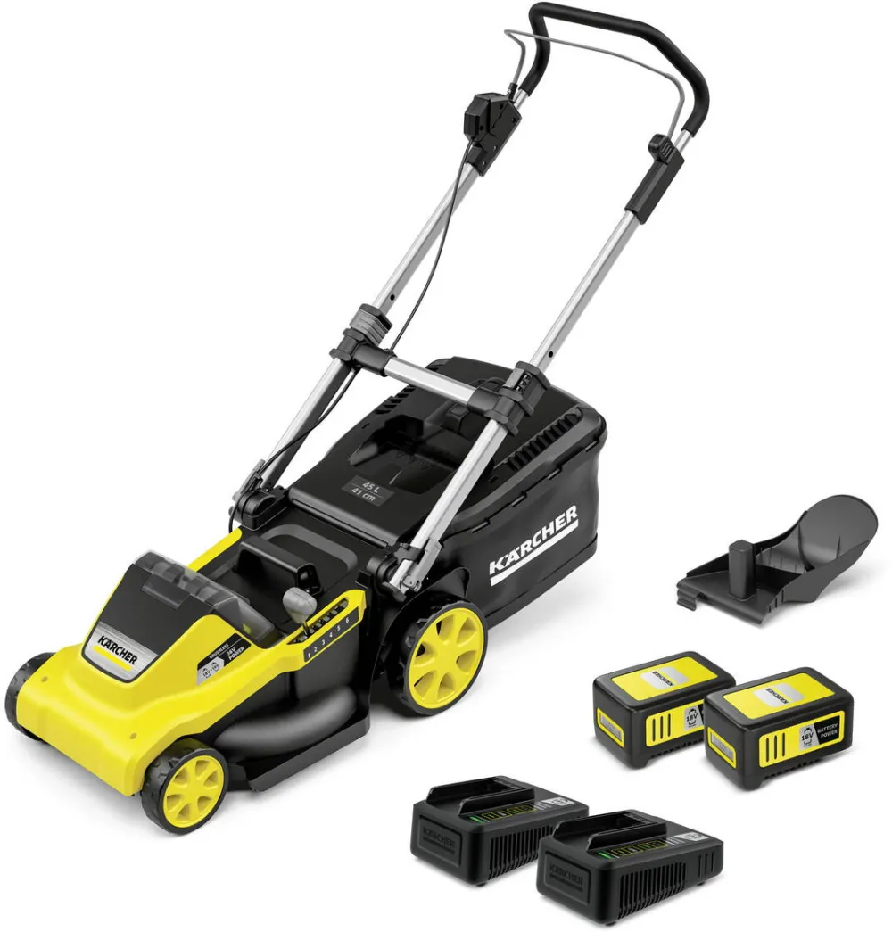 Karcher Masina de tuns iarba cu acumulator LMO 5-18 Dual Battery Set