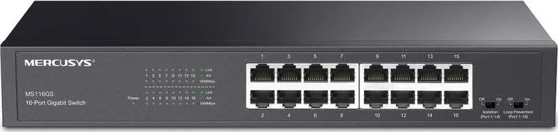 Switch MERCUSYS Gigabit MS116GS