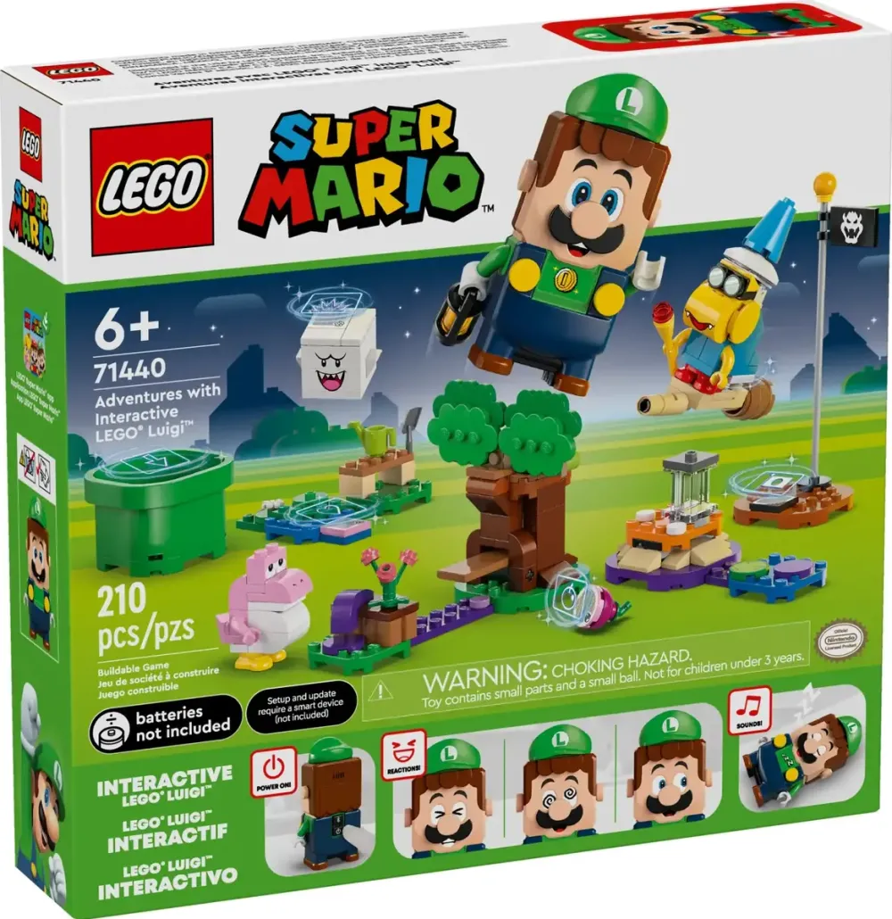 Set constructie LEGO Super Mario 71440 Aventuri cu LEGO Luigi interactiv