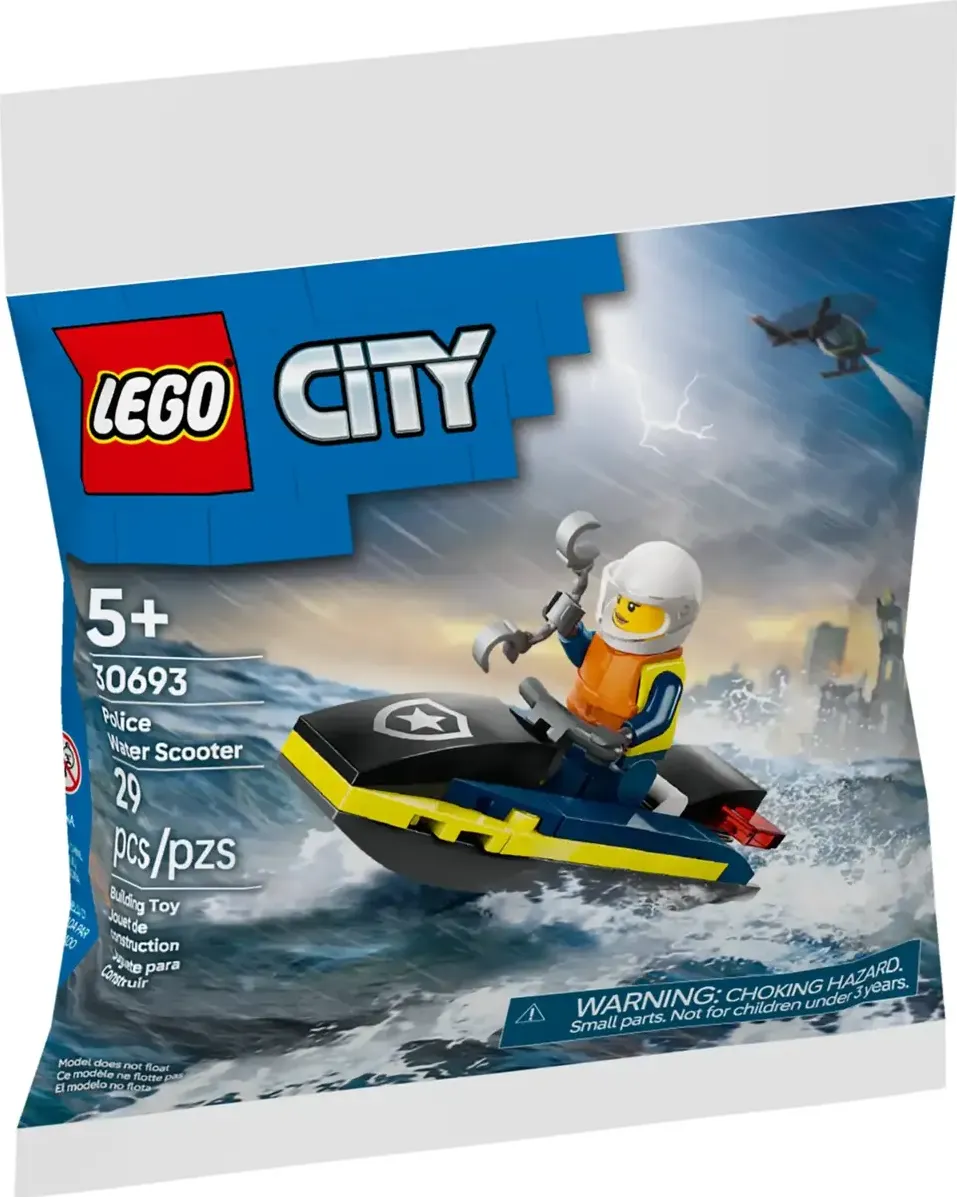 LEGO Bricks City 30693 Police Water Scooter