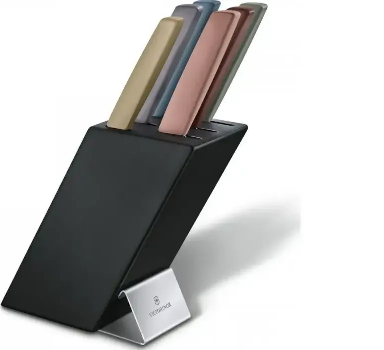 Victorinox Swiss Modern Knife Block Multicolor 6 pcs.