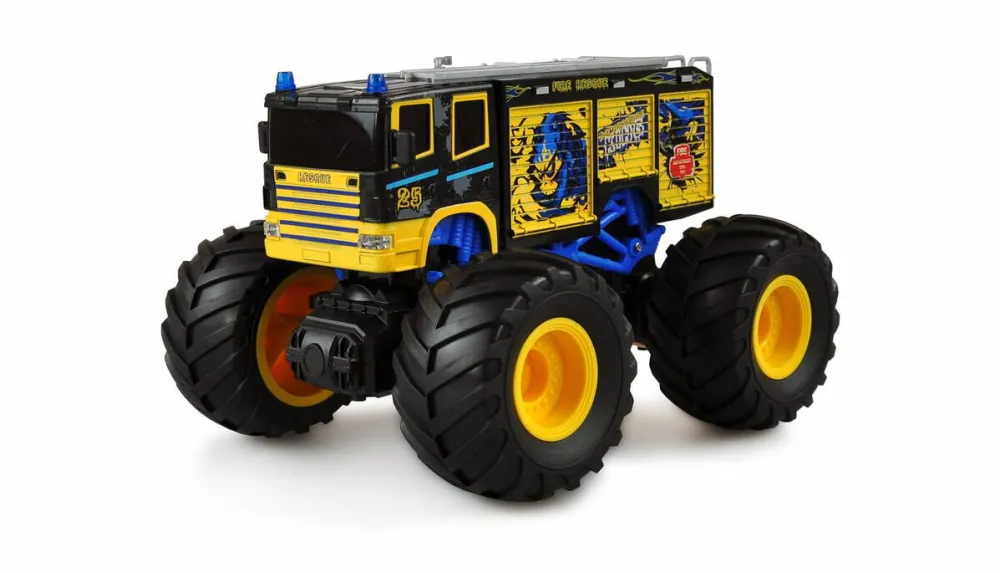Masina AMEWI RC Auto Feuerwehr Truck Li-Ion Akku 500mAh blau /6+