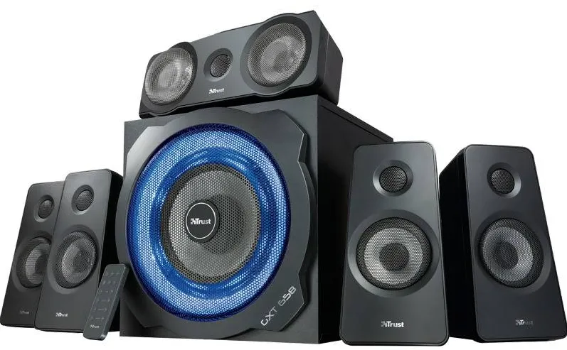 Boxe TRUST GXT 658 TYTAN 5.1 Black