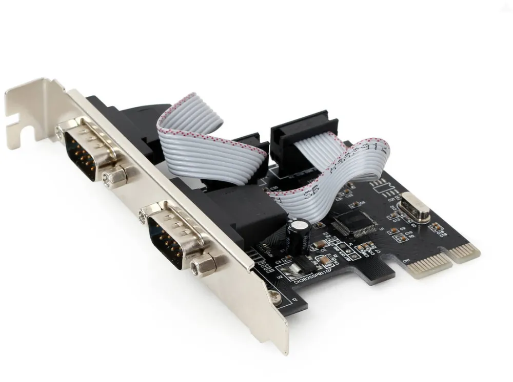 Controller server Gembird SPC-22 PCI Express card > 2x serial low profile