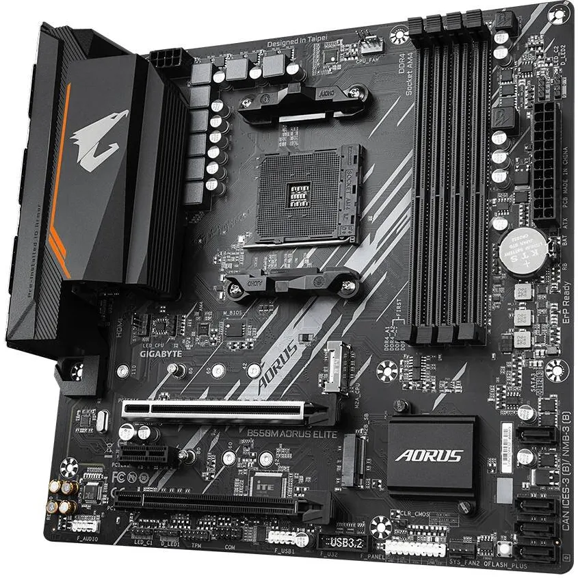 Placa de Baza GIGABYTE B550M AORUS ELITE