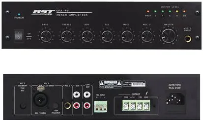 BST Mixer cu amplificare 100V 40W