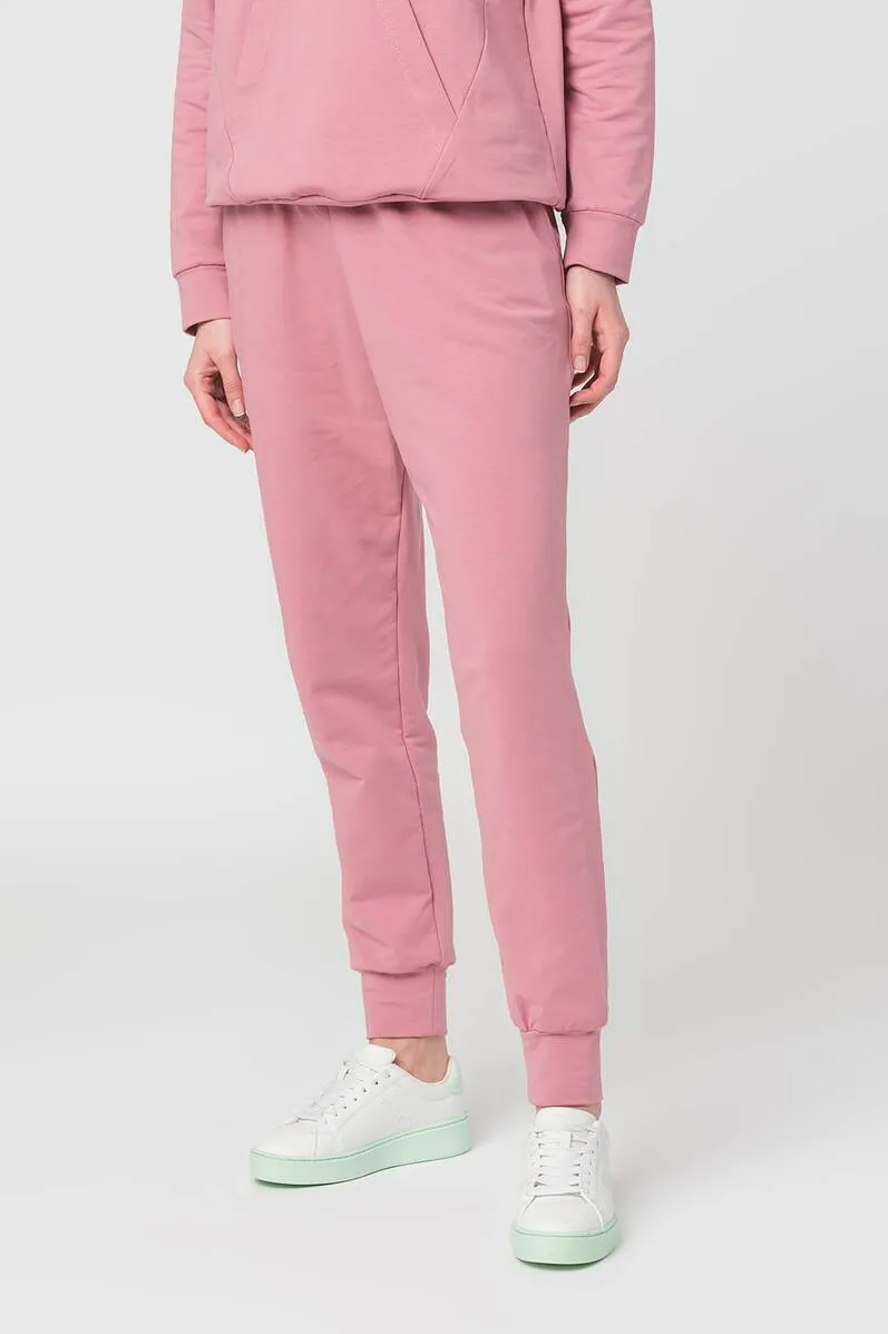 Pegas PANTALON DAMA Bumbac PINK-L