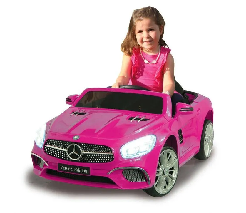 Jamara Masinuta electrica Ride-on Mercedes-Benz SL 400 Roz 3+