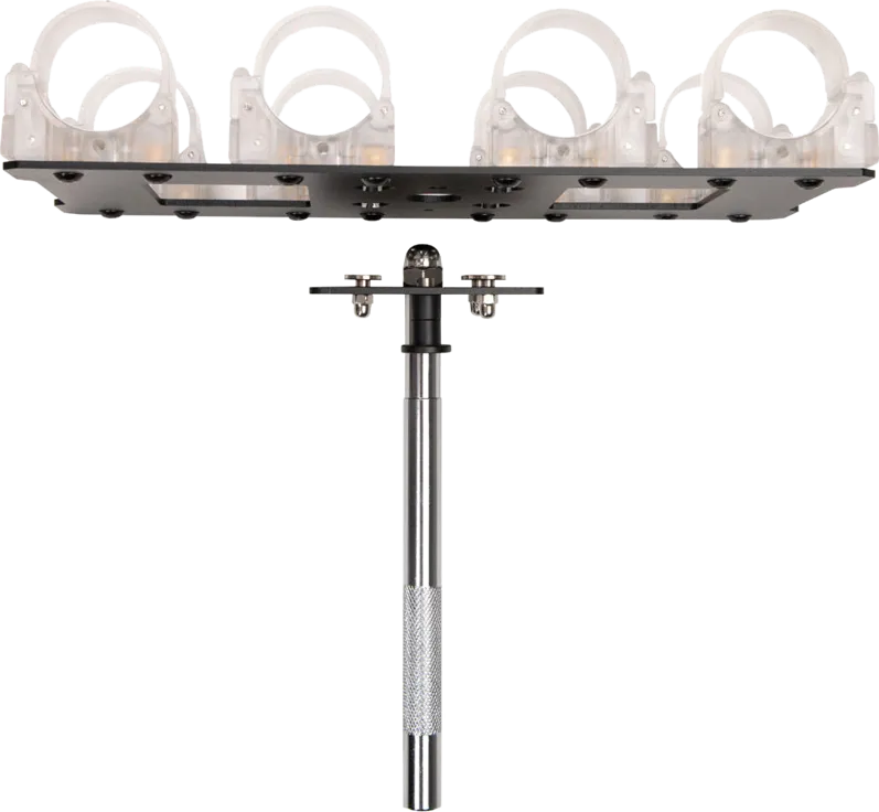 LEDGO Transparent clip for 4 Alta tubes with pin