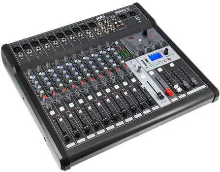 HPA Mixer digital 12 canale 48V bt/USB/SD
