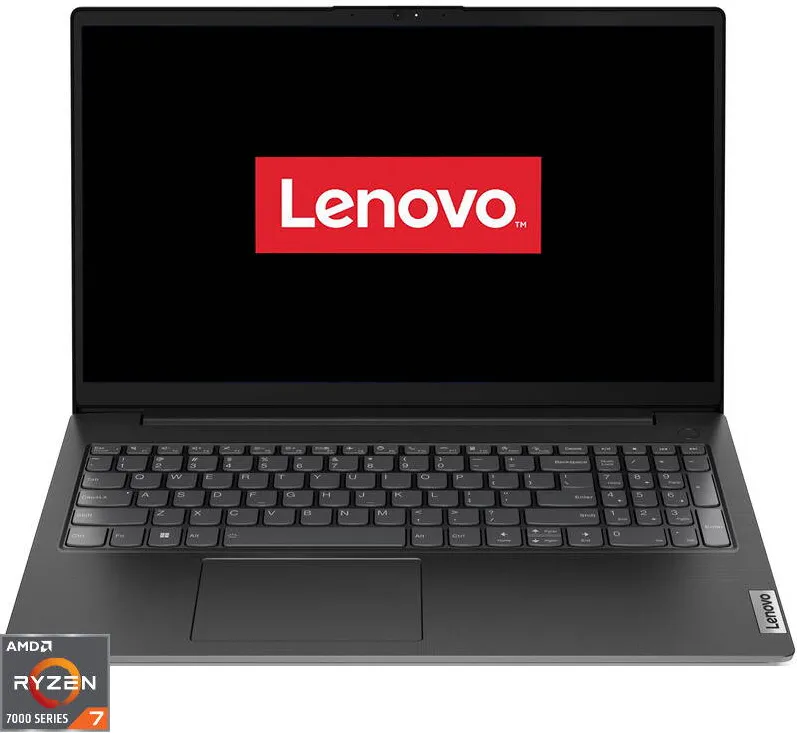 Laptop Lenovo 15.6'' V15 G4 ABP, FHD IPS, Procesor AMD Ryzen 7 7730U (16M Cache, up to 4.50 GHz), 16GB DDR4, 512GB SSD, AMD Radeon, No OS, Business Black