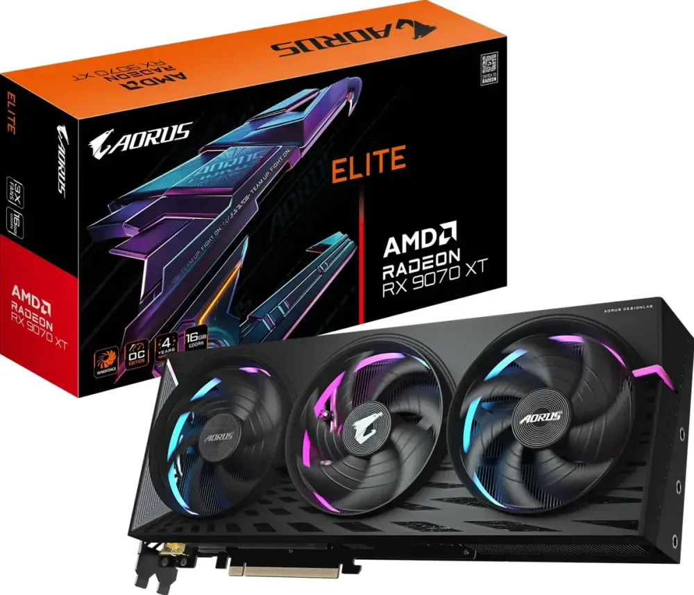 Radeon RX 9070 XT ELITE 16GB DDR6 256-bit