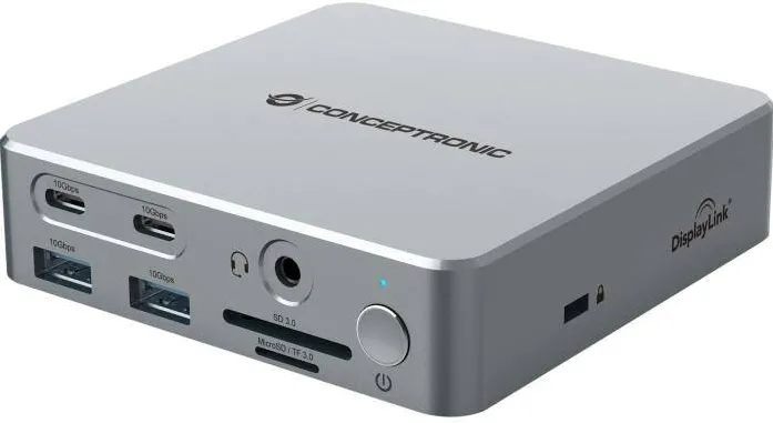Docking Station CONCEPTRONIC 2x HDMI, 2x USB-C, 4x USB-A, 100WPD
