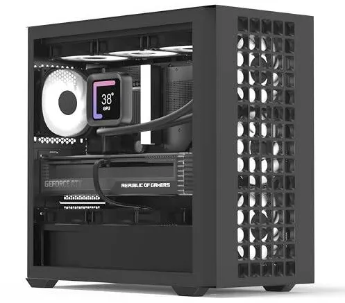 Carcasa PC Aerocool  Mini D302A-G-BK-V1 (B/Mesh/)