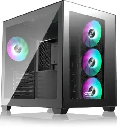 Carcasa PC Raijintek PAEAN C7 TG4, tower (black)