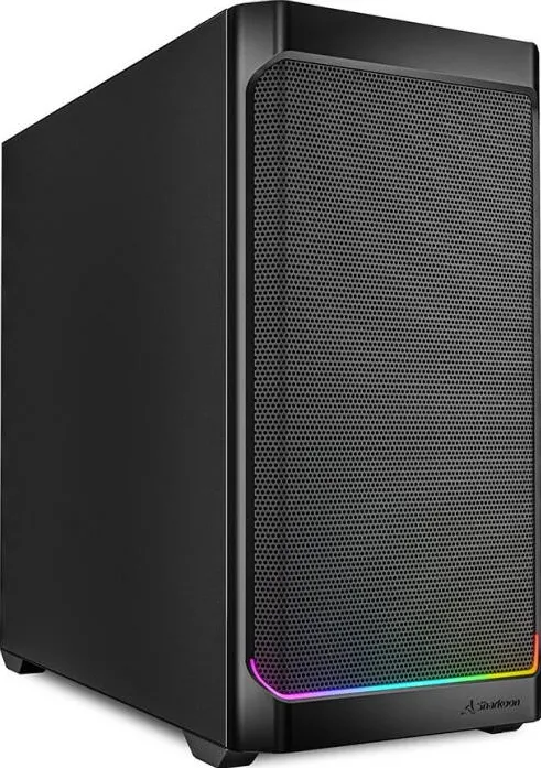 Carcasa PC Sharkoon MK4 RGB Strip, tower (black)