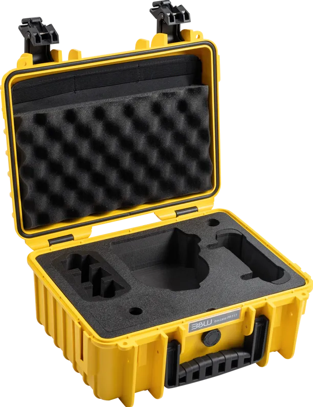 BW Outdoor Cases Type 3000/PP.117 for DJI Flip, Yellow