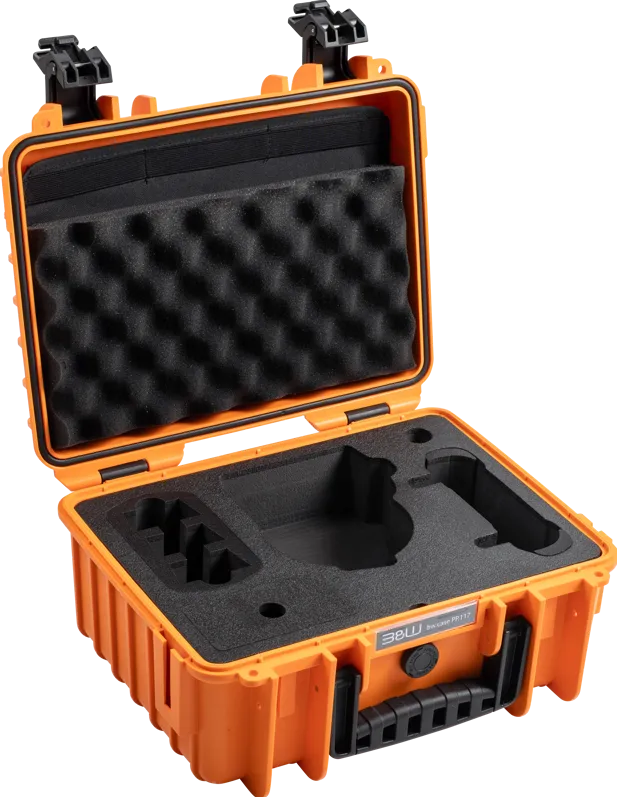 BW Outdoor Cases Type 3000/PP.117 for DJI Flip, Orange