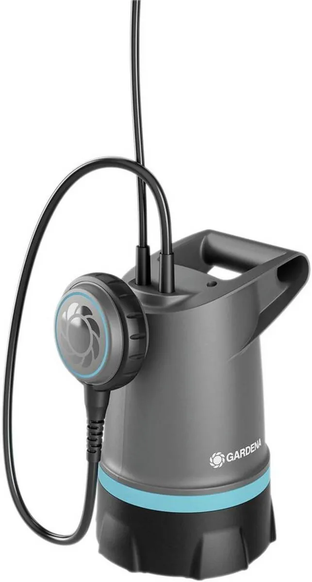 Gardena Clear Water Submersible Pump 20000 BASIC, Submersible / Pressure Pump (grey/black, 550 watts)