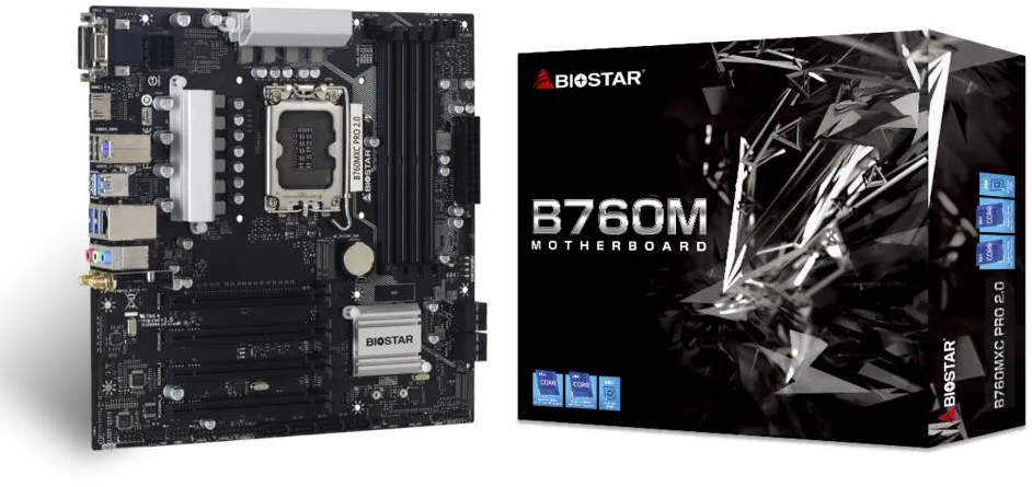 Placa de Baza Biostar B760MXC PRO - Socket 1700