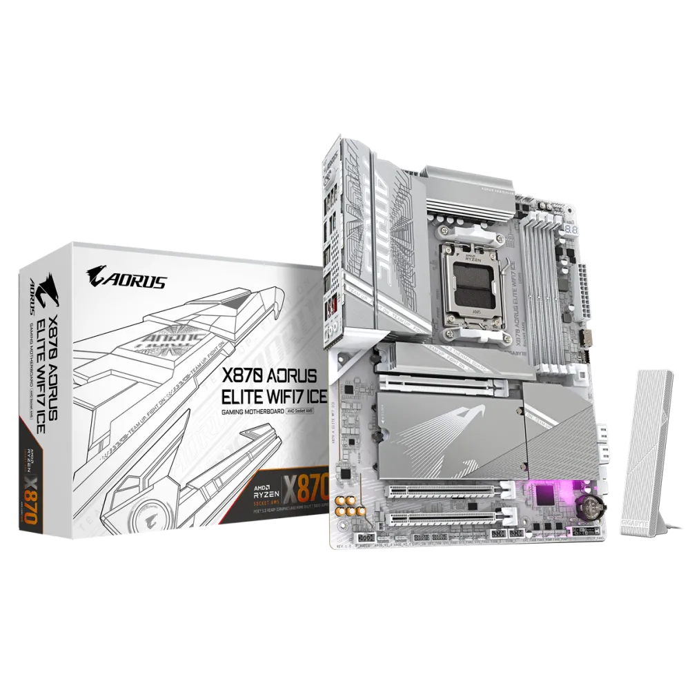 Placa de Baza GIGABYTE X870E A ELITE WF7 ICE