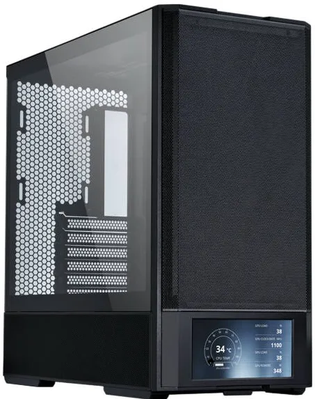 Carcasa PC Lian Li LANCOOL 207 Digital, Midi-Tower, ATX, Tempered Glass - Black