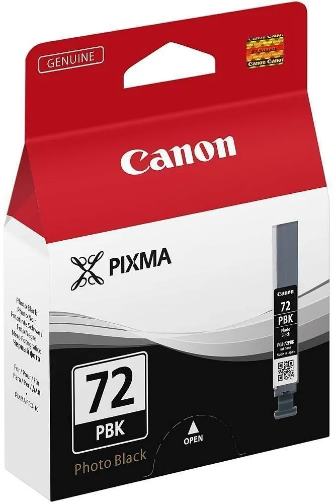 Cartus Imprimanta Canon PHOTO BLACK PGI-72PBK 14ML ORIGINAL CANON PIXMA PRO 10