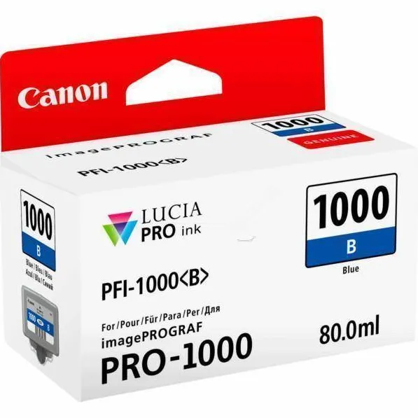 Cartus Imprimanta Canon PFI-1000BLUE BLUE INKJET CARTRIDGE