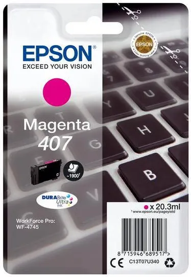 Cartus Imprimanta Epson 407 Magenta