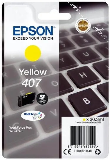 Cartus Imprimanta Epson 407 Yellow